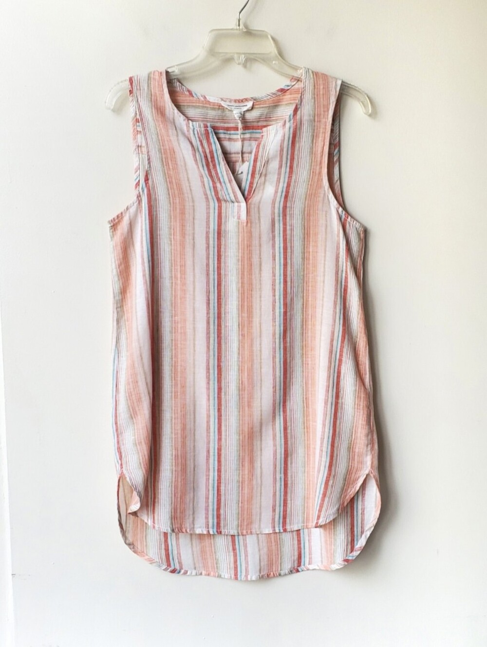 NWT Beachlunchlounge Linen Sleeveless Tunic Top